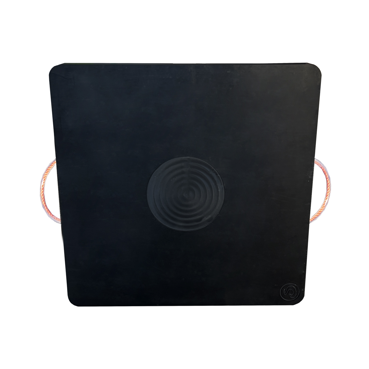 Outrigger pads for cranes 80x80 for stabilizing legs for cranes, aerial work platform, etc.