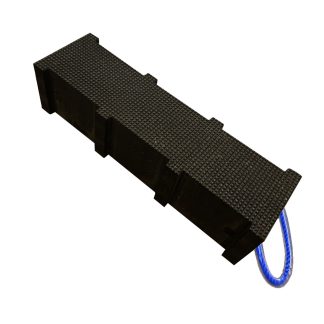 Pedana lego, blocco cribbing antiscivolo, supporto per piedi stabilizzatori portata 60 ton