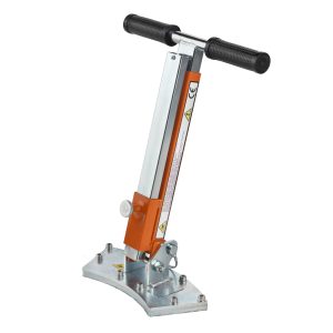 Lève-couvercle avec semelle magnetique incurvée pour les plaques rondes, poignée télescopique rétractable, capacité de levage jusqu’à 420kg