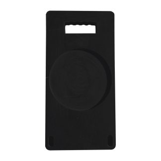 Rectangular outrigger pads for hydraulic cranes, stabilising feet for aerial platforms