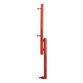 Support terminal pour échafaudage Peint | Galvanisé avec pince à broche ou à douille