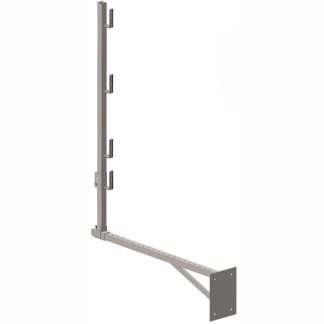 Galvanised adjustable roof post 150 cm