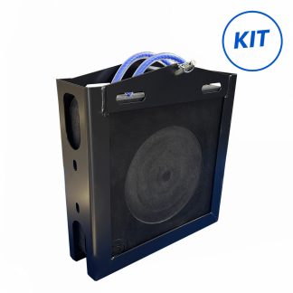 Set due pedane con box porta piastre