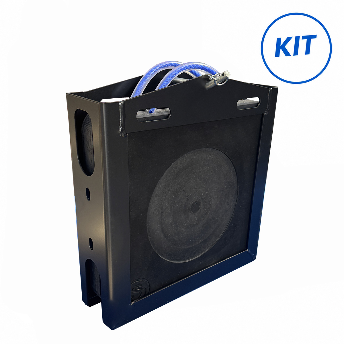 Set due pedane con box porta piastre