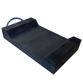 Plaque pour rouleau de container 50x30x9cm antidérapant