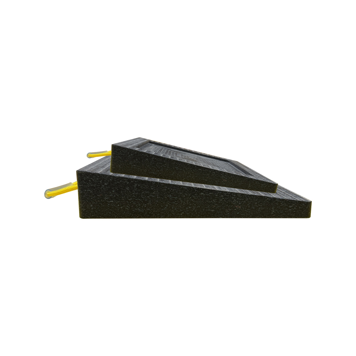 Inclined outrigger pads kit for crane stabilisers 400×400×80 mm + 500×500×80 mm, greater stability and safety thanks to the combined modular system