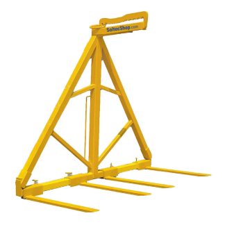 Ladegabel mit manuellem Gewichtsausgleich 4 Zinken 1500kg
