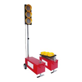 Semaforo mobile led da cantiere - Modello Light